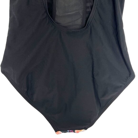 Swimsuits for All 1 Piece Ruched Swimsuit Size 6 Underwire Tummy Control Floral - Picture 7 of 12